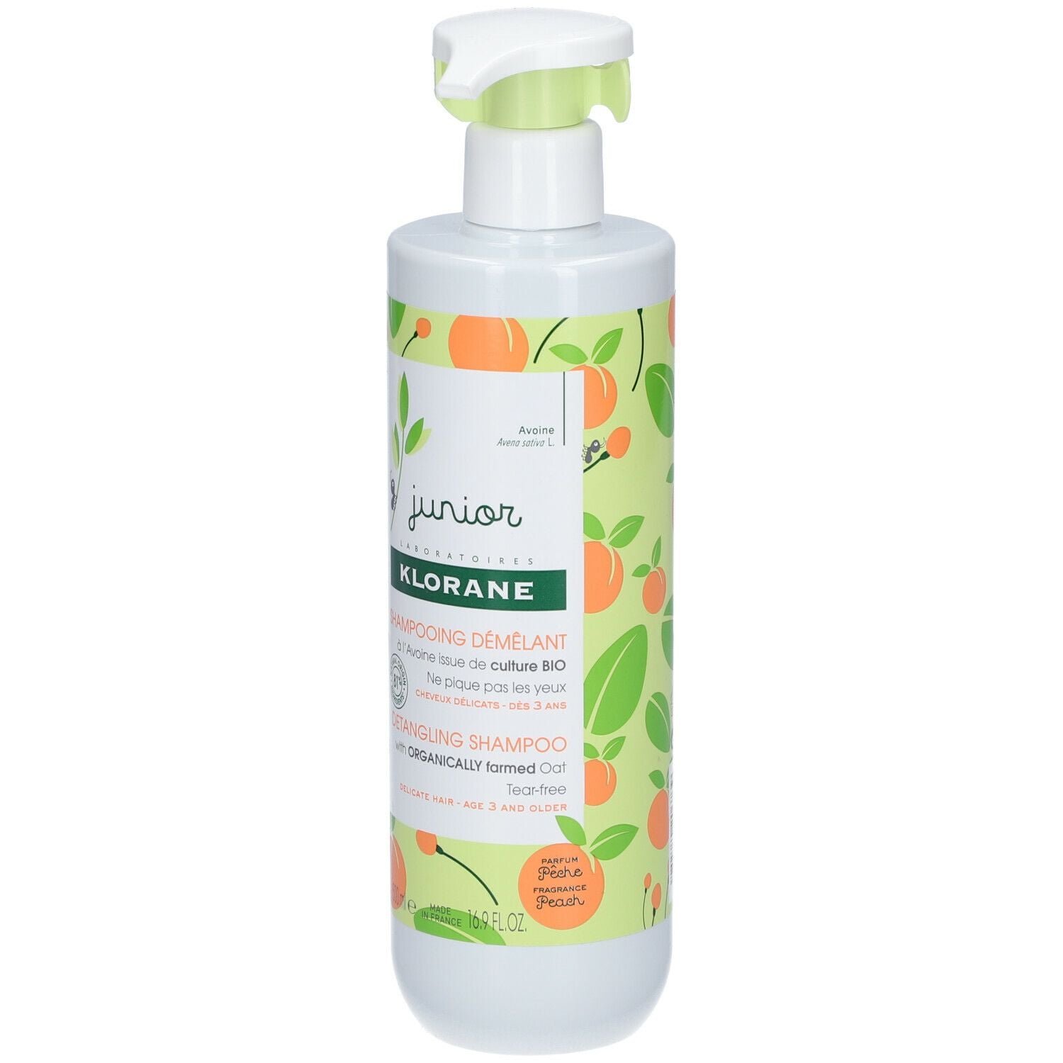 KLORANE JUNIOR shampoo districante pesca 500 ml