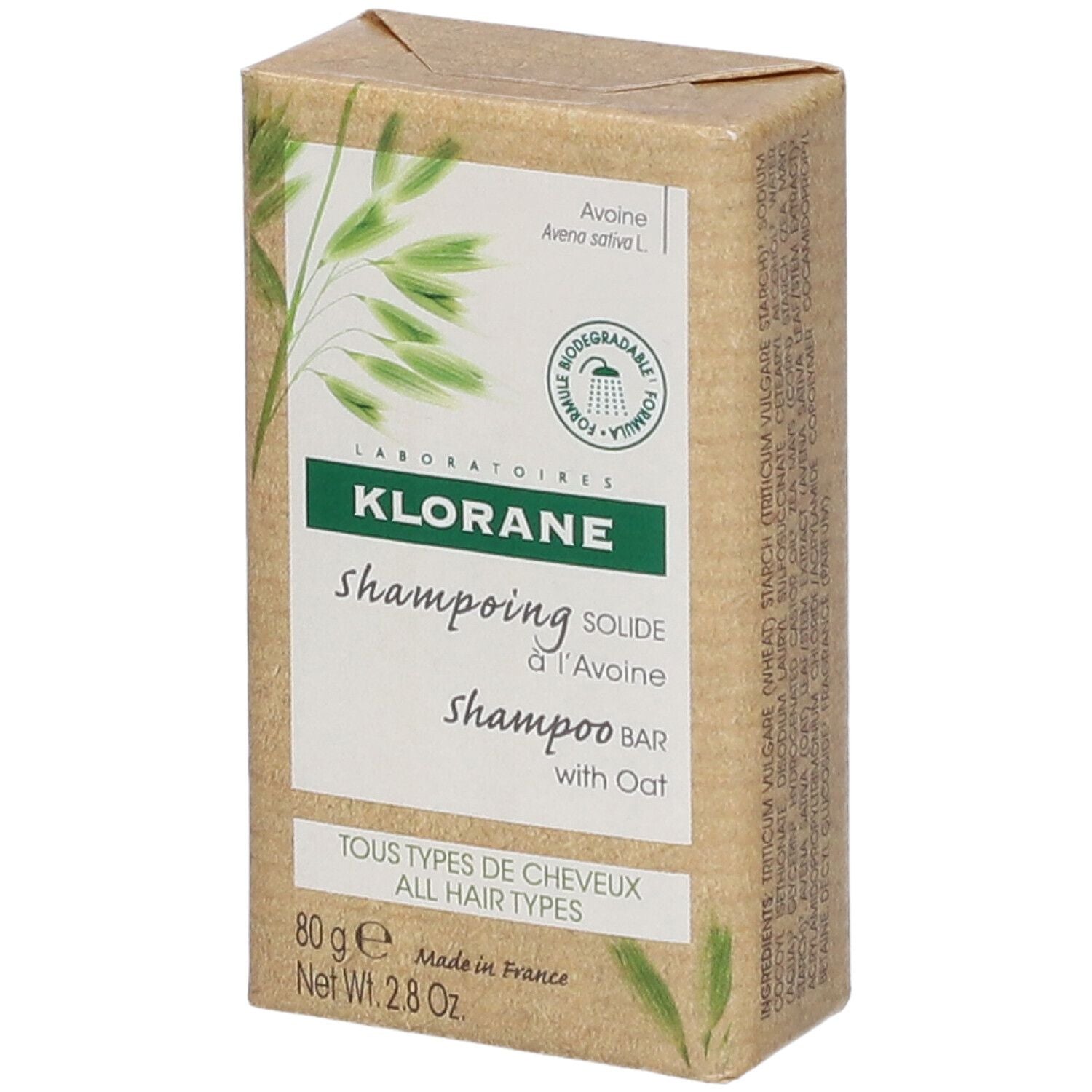 KLORANE LATTE D'AVENA shampoo solido 80 gr