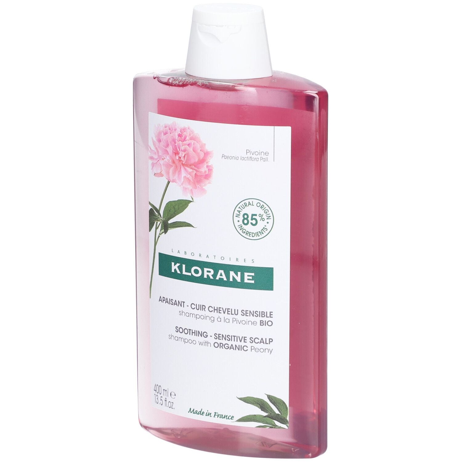 KLORANE À LA PIVOINE BIO shampooing apaisant 200 ml