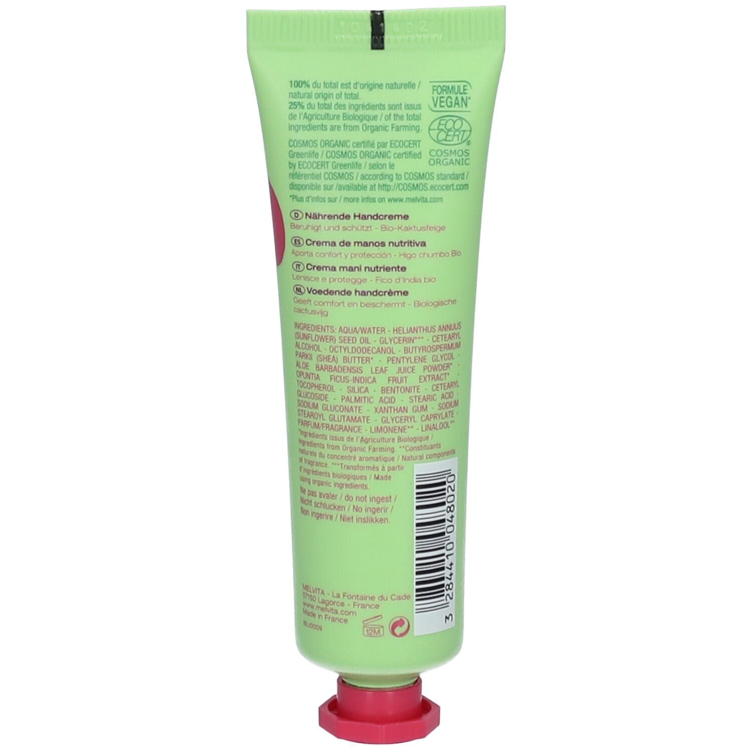 MELVITA IMPULSE Nourishing Hand Cream 30ml