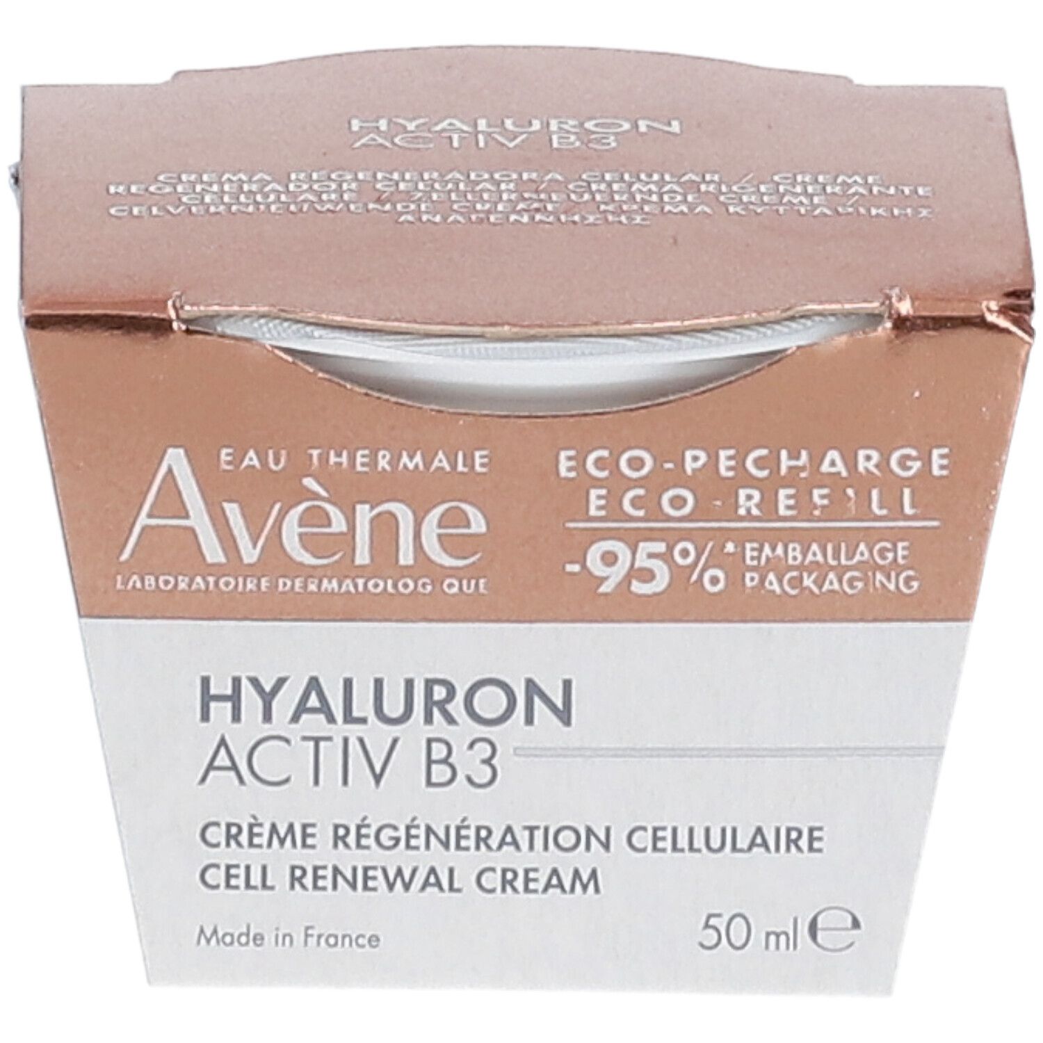 AVÈNE HYALURON ACTIV B3 crema rigenerante cellulare ricarica 50 ml