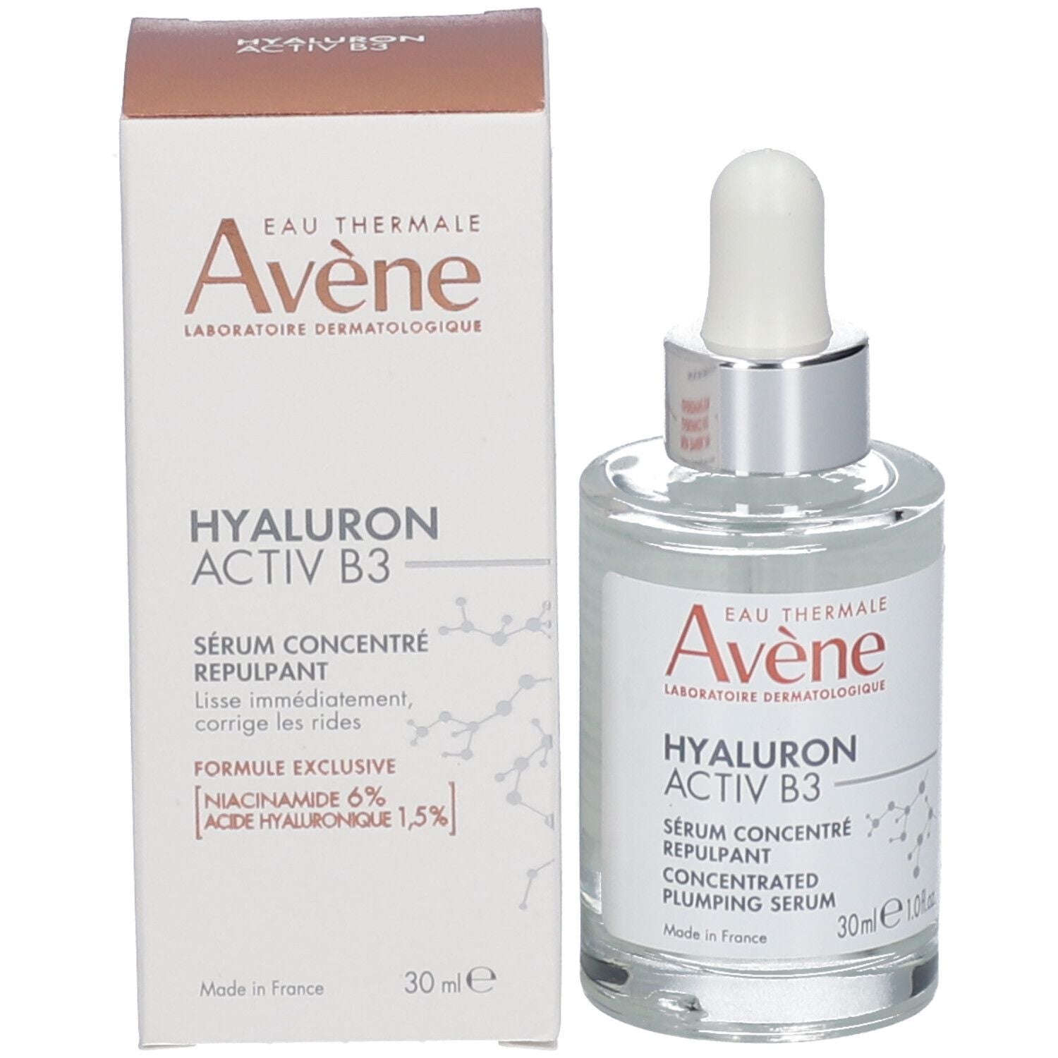 AVÈNE HYALURON ACTIV B3 sérum concentrado voluminizador 30 ml