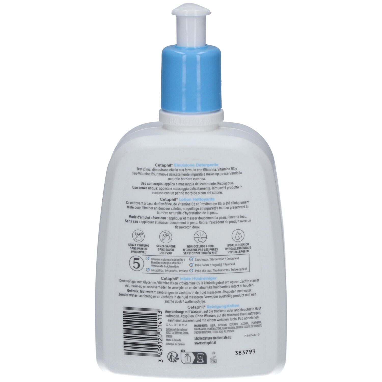 CETAPHIL lozione detergente 473 ml