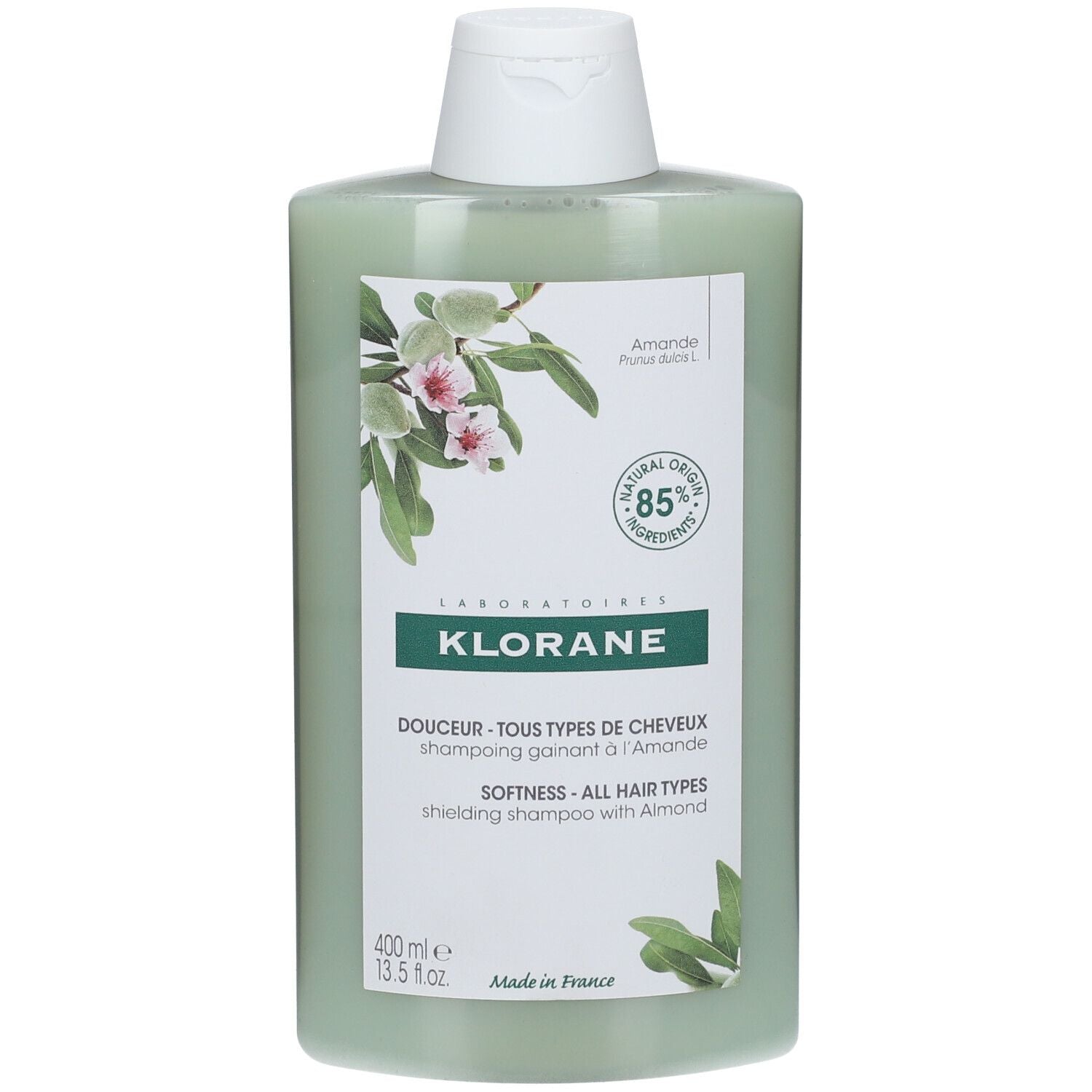 KLORANE ALLA MANDORLA shampoo dolcezza e tono 400 ml