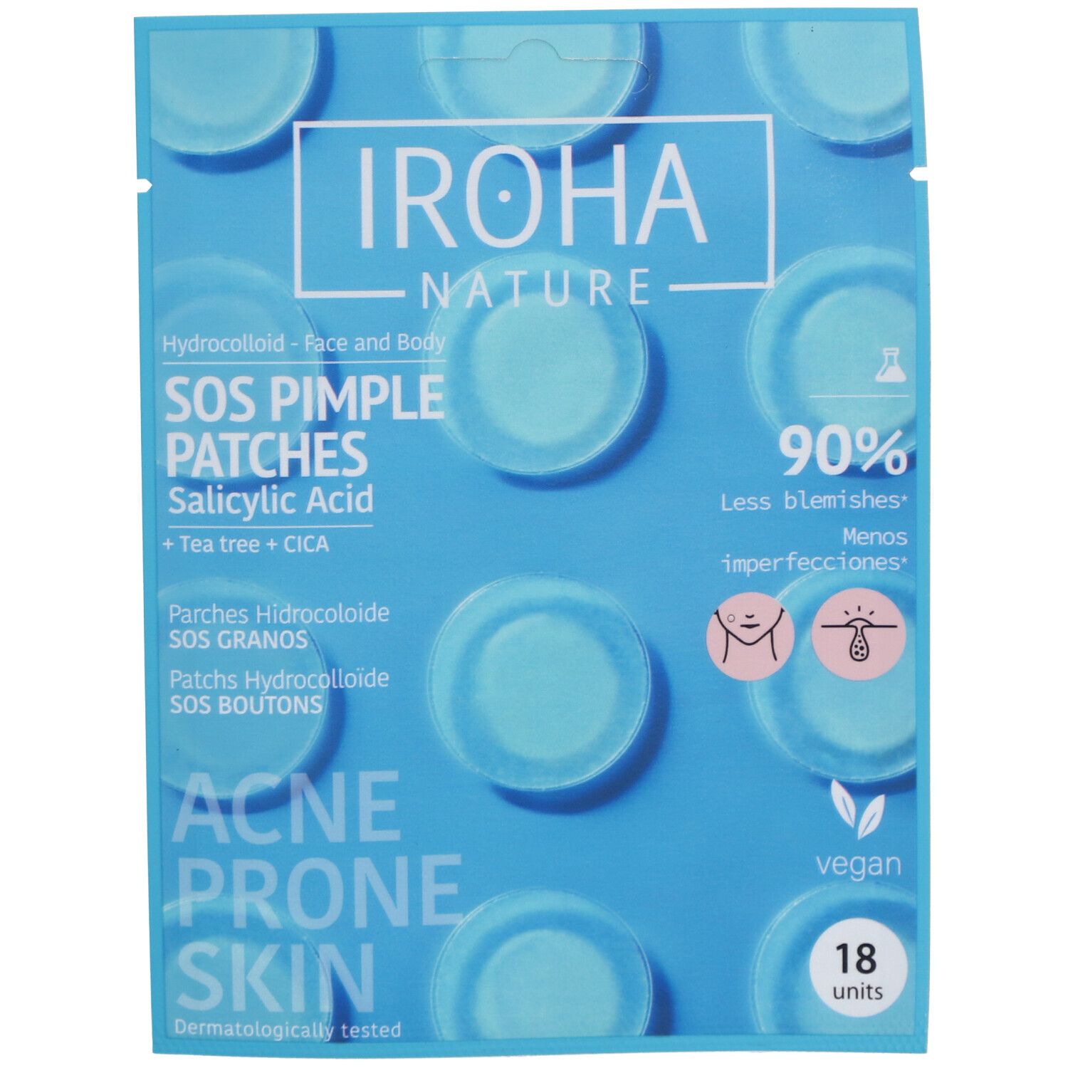 IROHA SOS patch anti-brufoli 18 pz