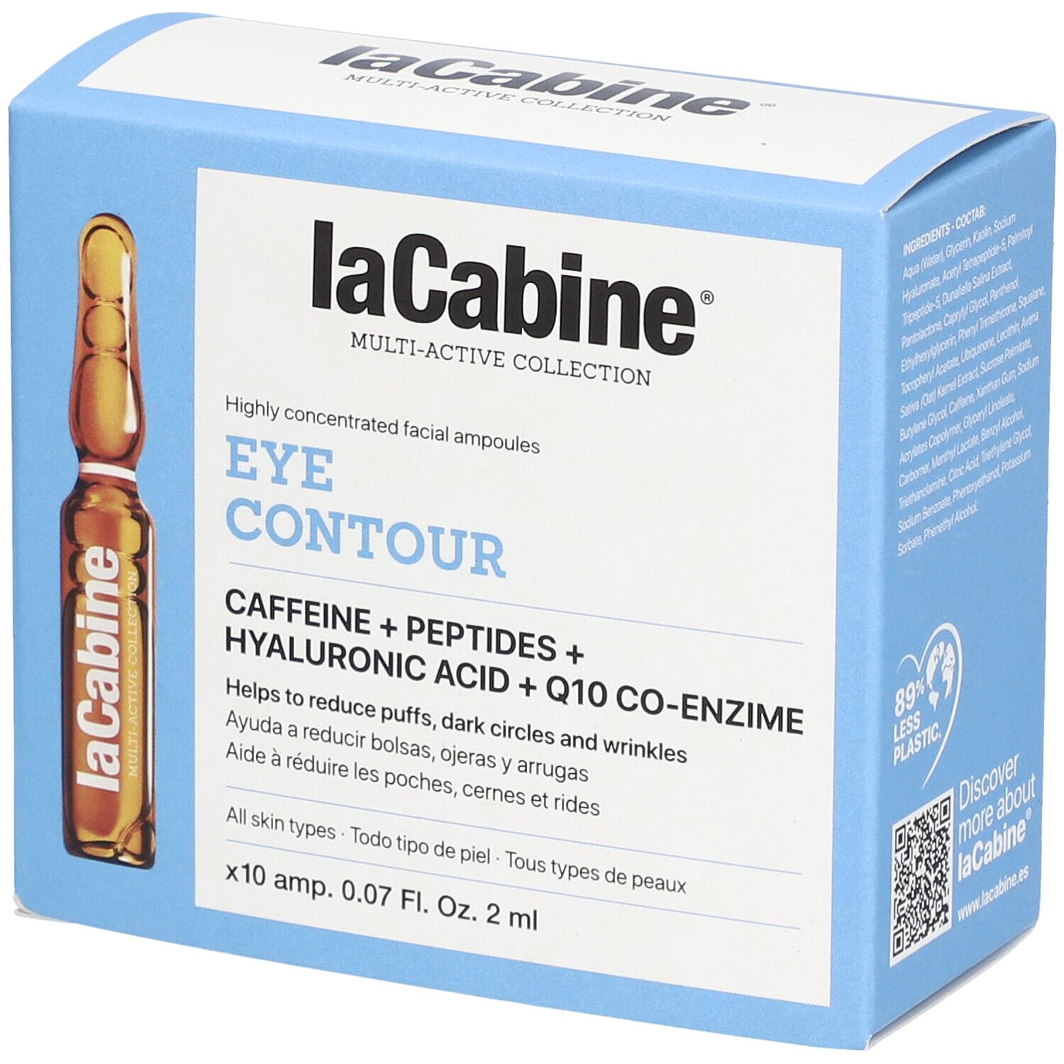 LA CABINE AMPOULES CONTOUR DES YEUX 10 x 2 ml