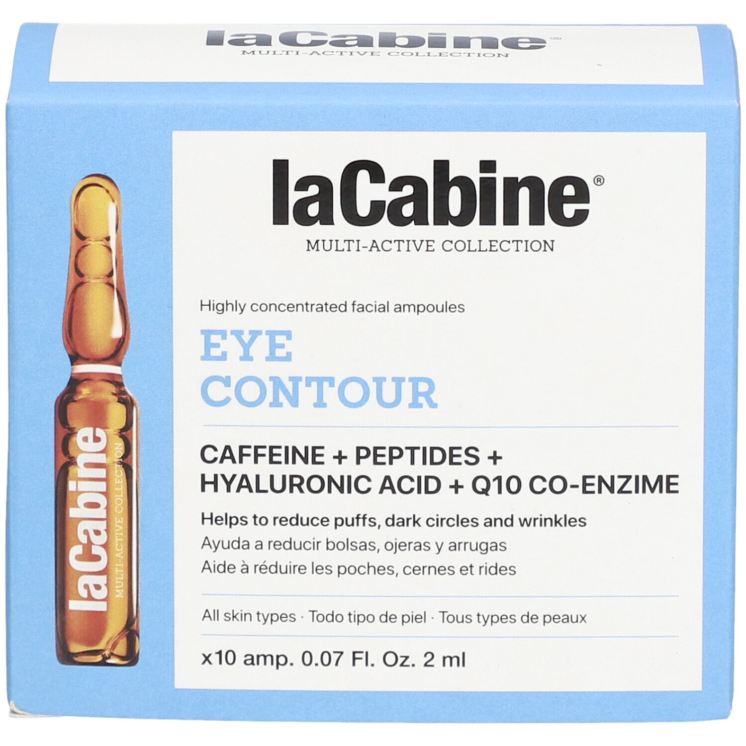 LA CABINE AMPOULES CONTOUR DES YEUX 10 x 2 ml