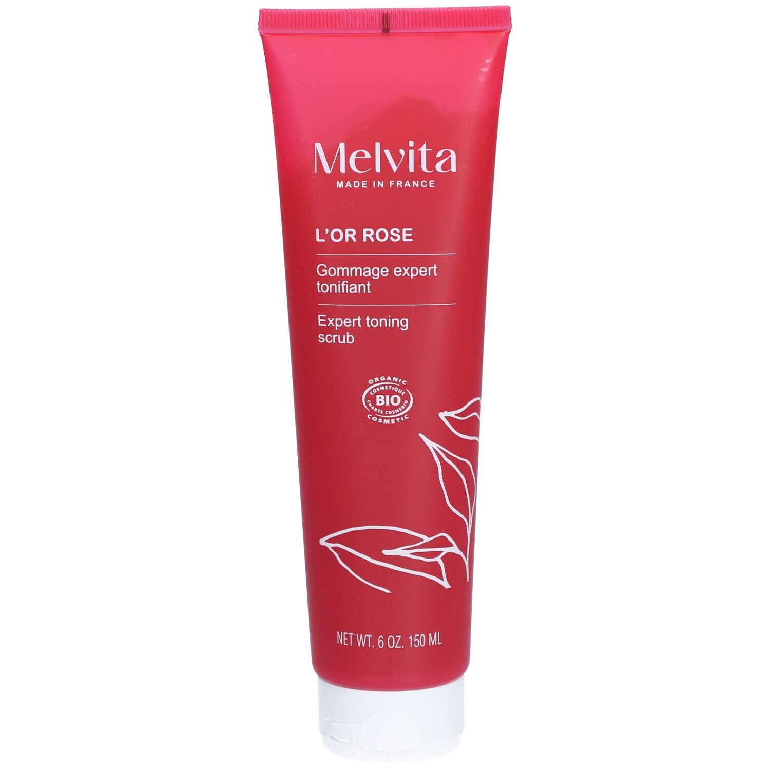 MELVITA L'OR ROSE gommage tonificante 150 ml