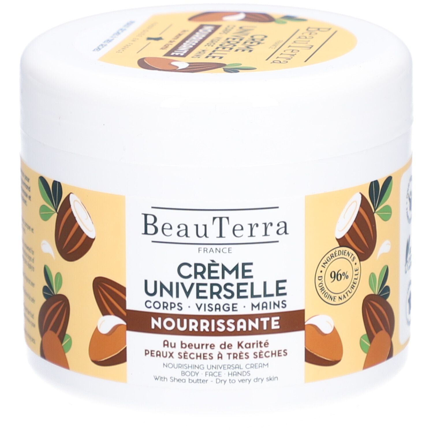 BEAUTERRA Crema universale nutriente 400 ml