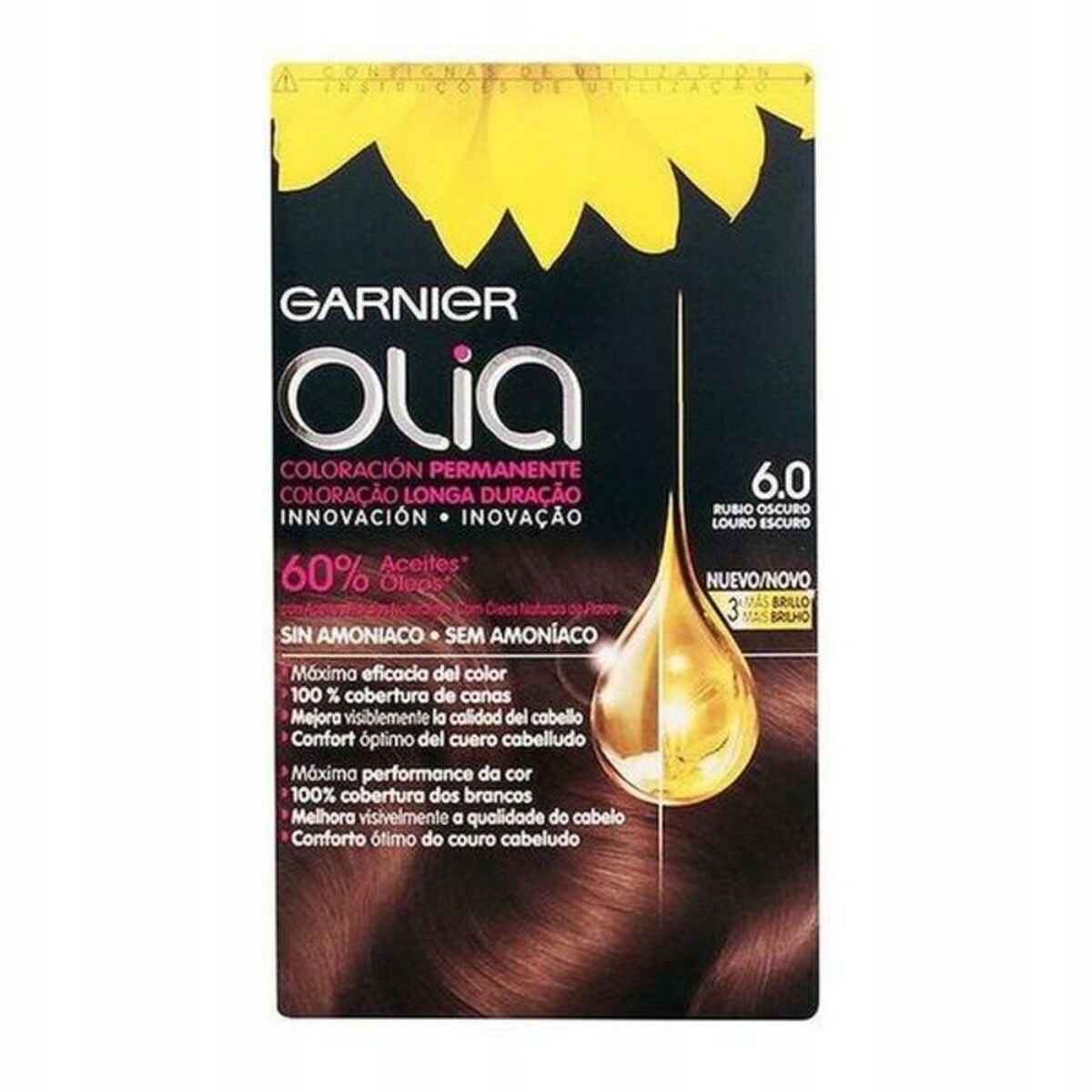 GARNIER OLIA colorazione permanente senza ammoniaca #7.0-biondo 1 pz
