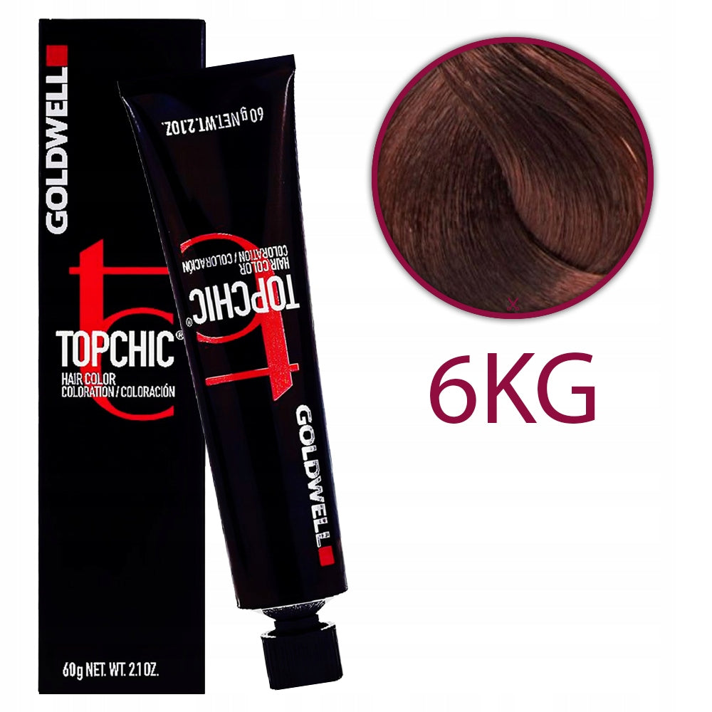 GOLDWELL TOPCHIC colorazione permanente #6KG 60 ml