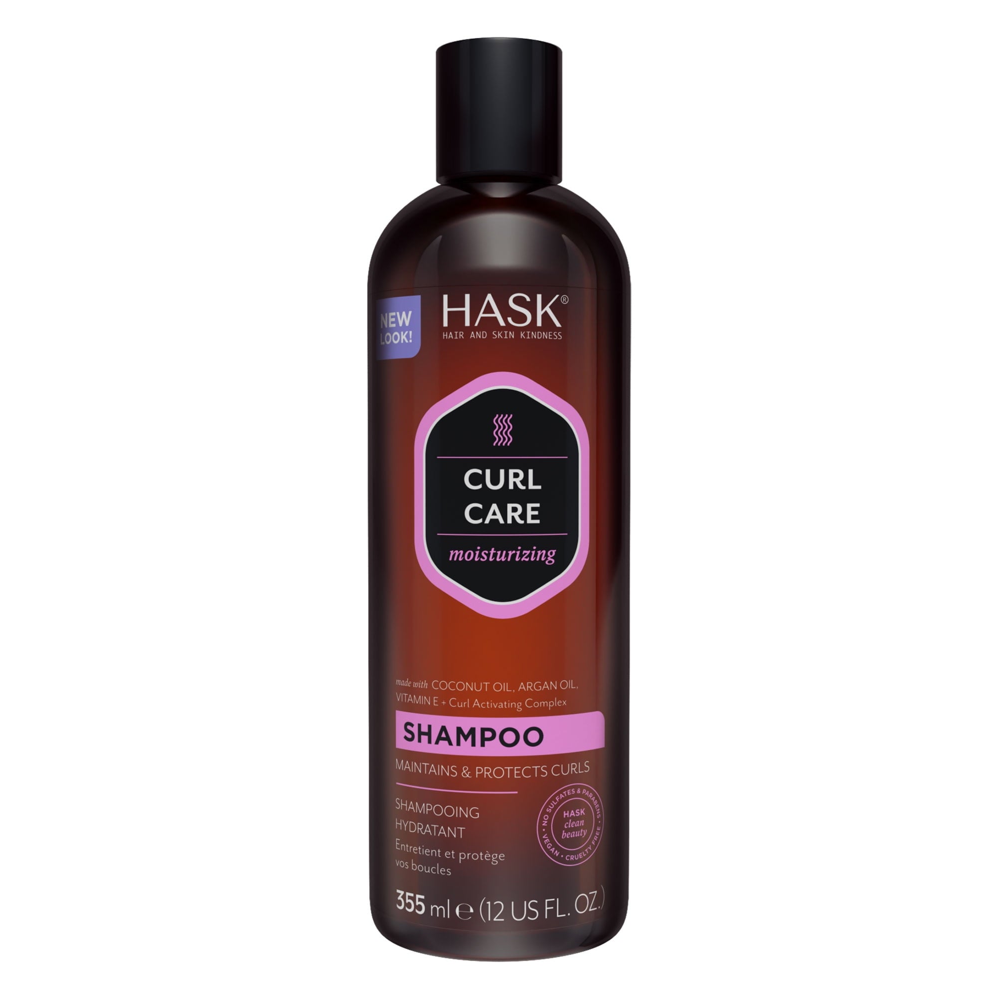 HASK CURL CARE moisturizing shampoo 355 ml