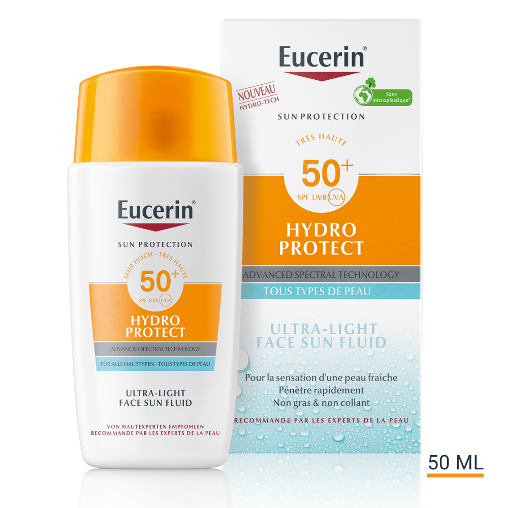 EUCERIN Crème Solaire Visage Hydro Protect SPF50+ 50 ml