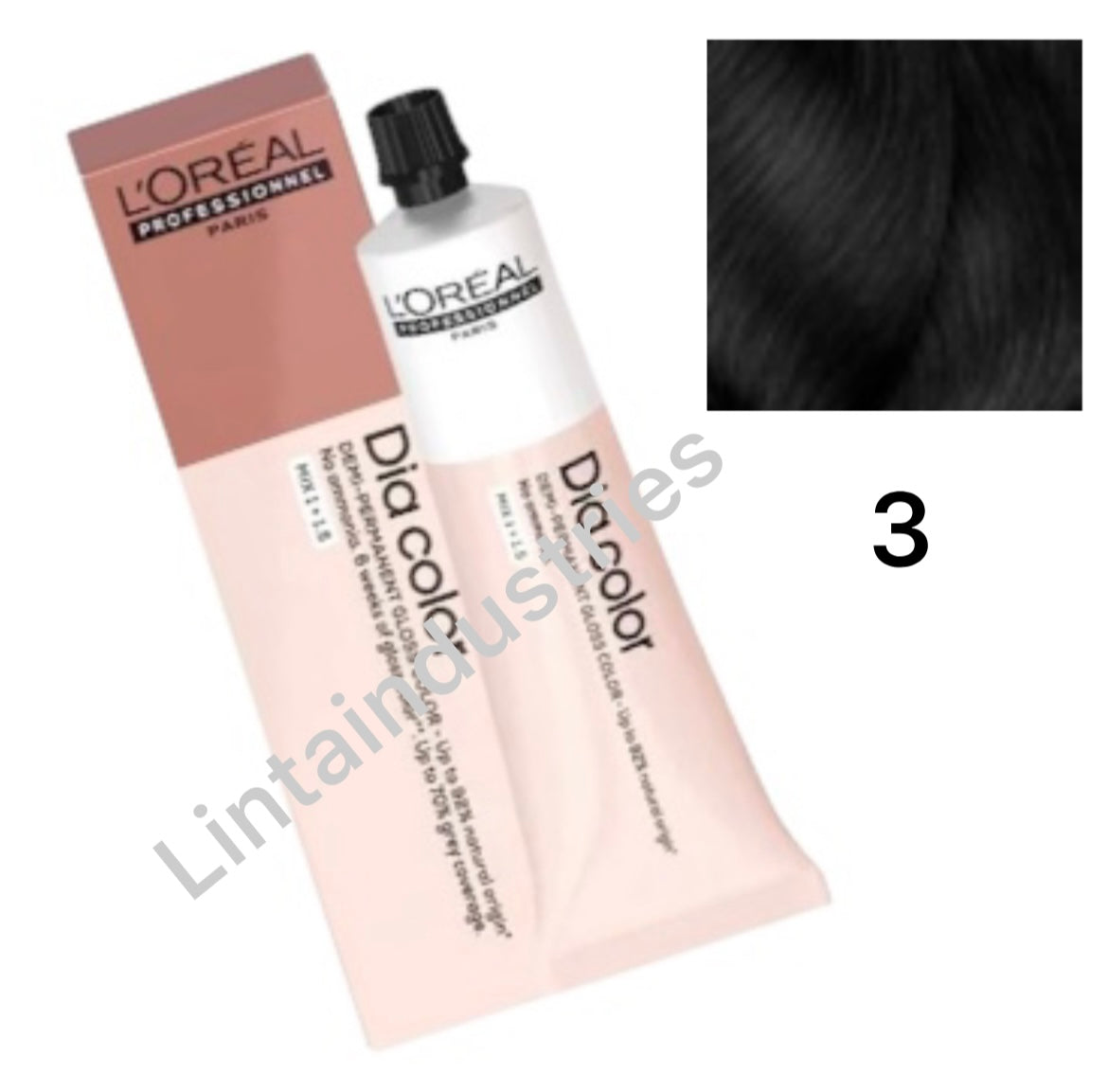 L'ORÉAL PROFESSIONNEL PARIS DIA COLOR coloration semi-permanente sans ammoniaque #3 60 ml