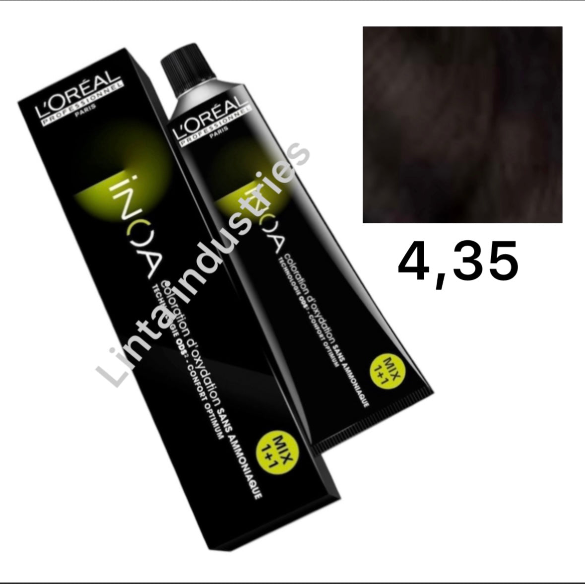 L'ORÉAL PROFESSIONNEL PARIS INOA colorazione permanente senza ammoniaca #4.35 60 gr