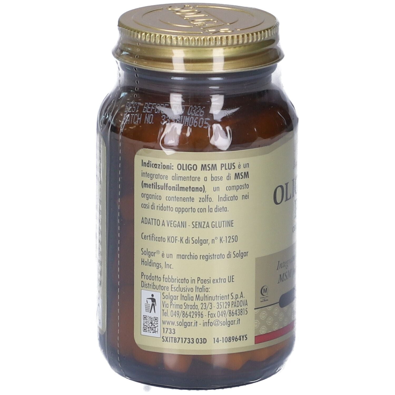 SOLGAR FORMULA CAPELLI, PELLE E UNGHIE 60 compresse