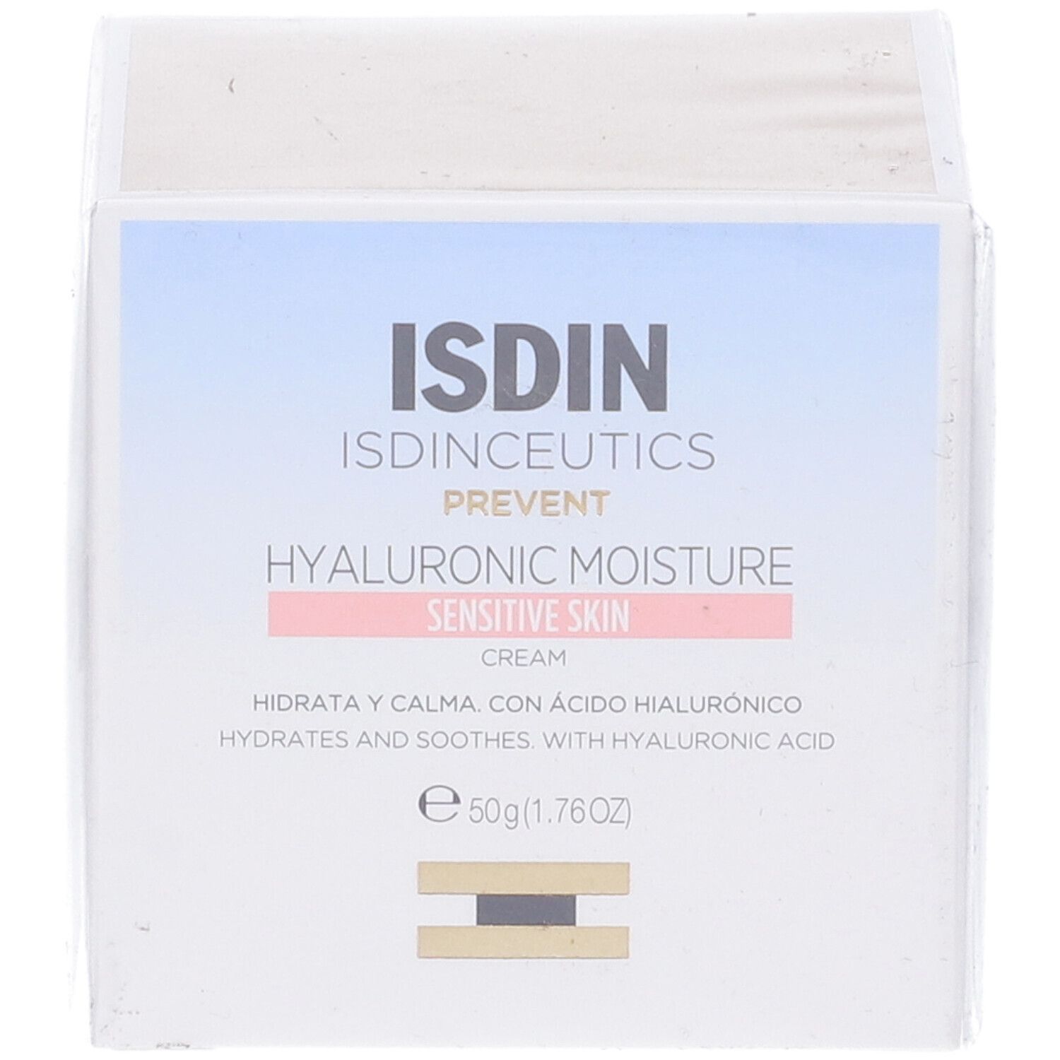 ISDINCEUTICS hyaluronic moisture peaux sensibles 50 g