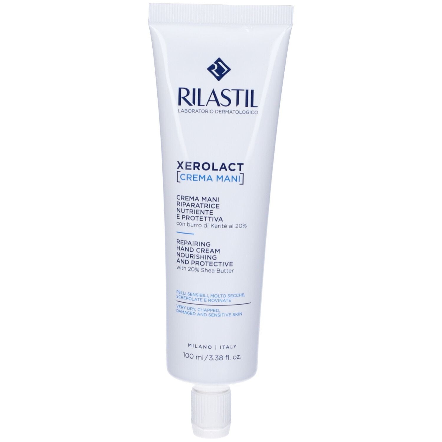 RILASTIL XEROLACT crema mani riparatrice 100 ml
