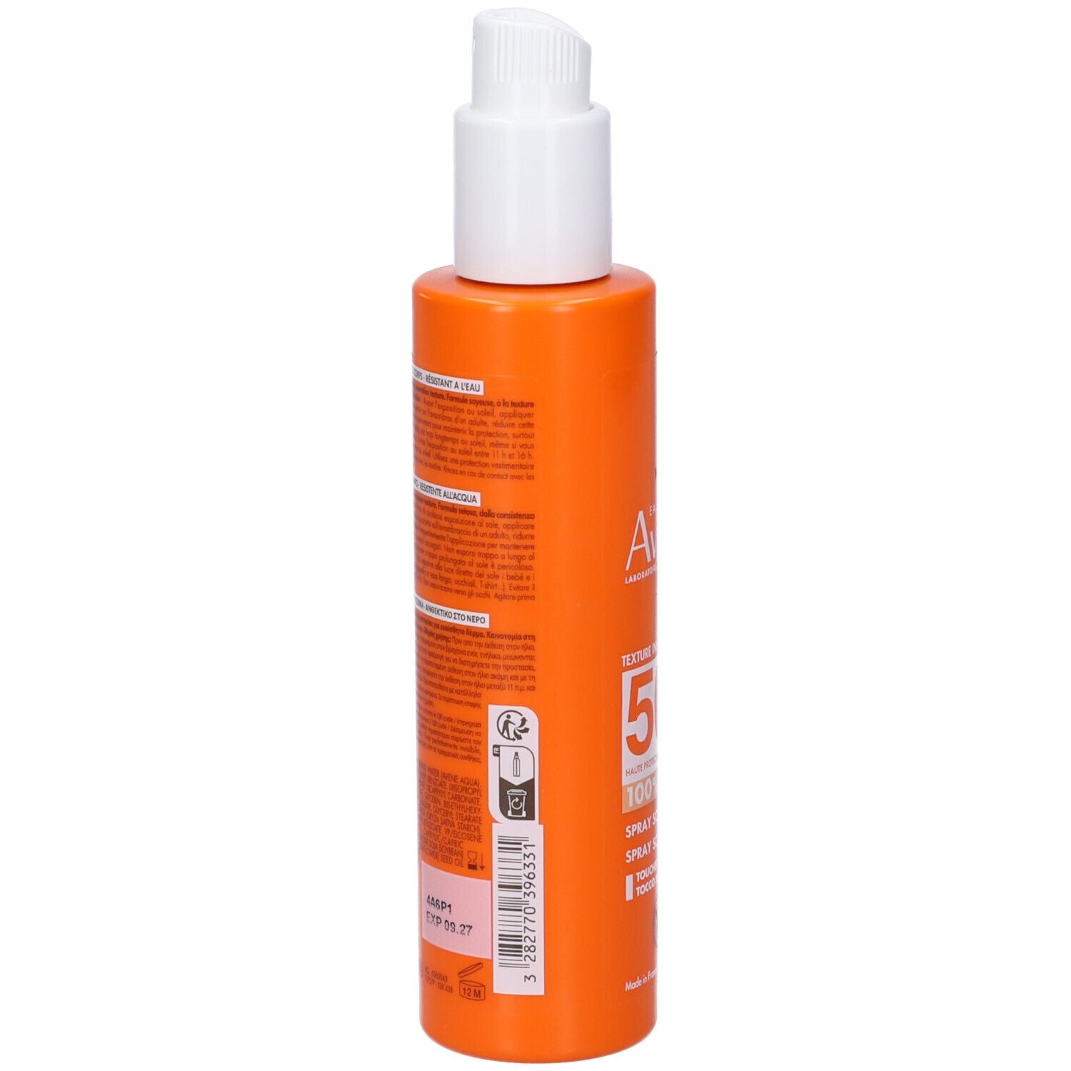 AVÈNE SOLAIRE SPRAY SPF50+ 200 ml