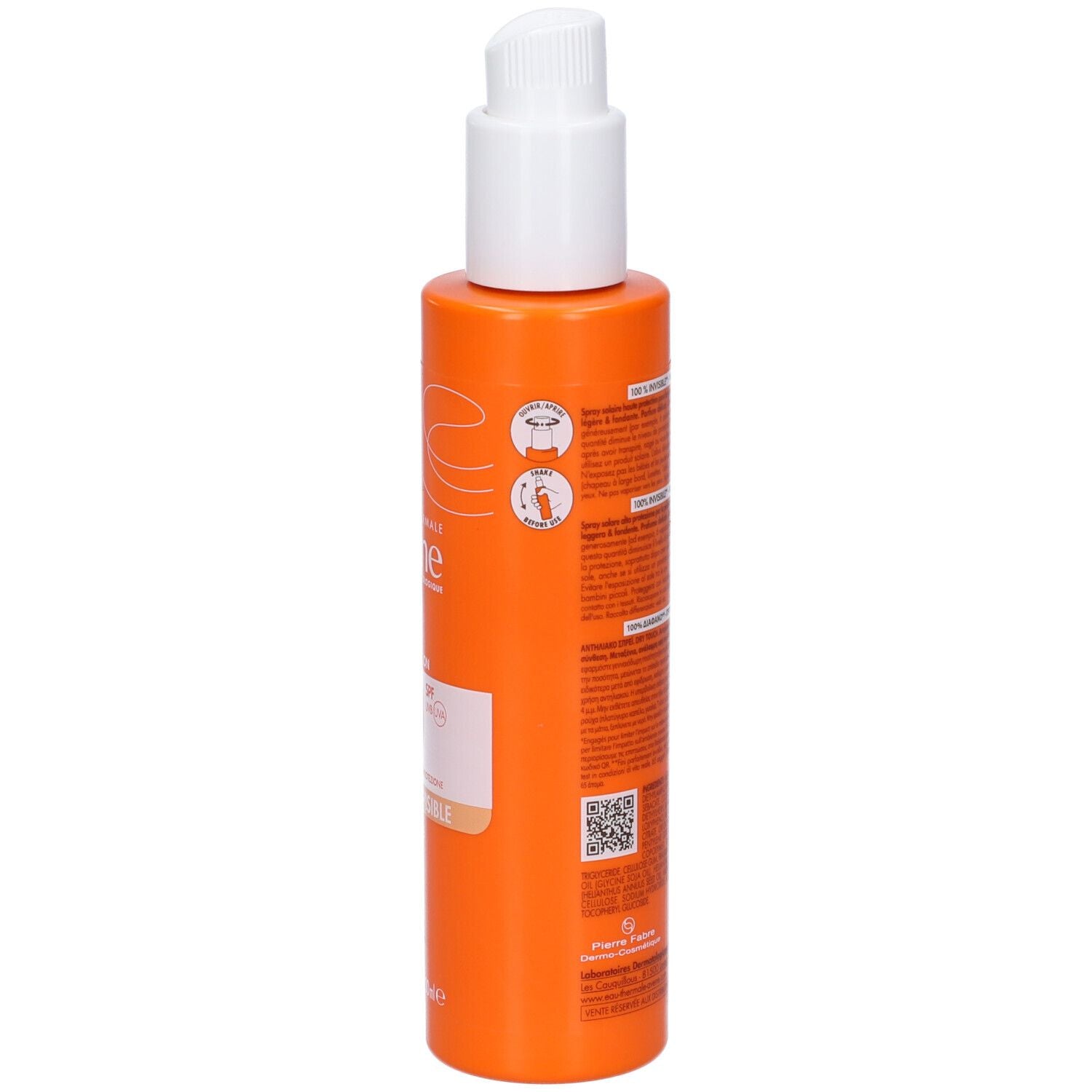AVÈNE SOLAIRE SPRAY SPF50+ 200 ml