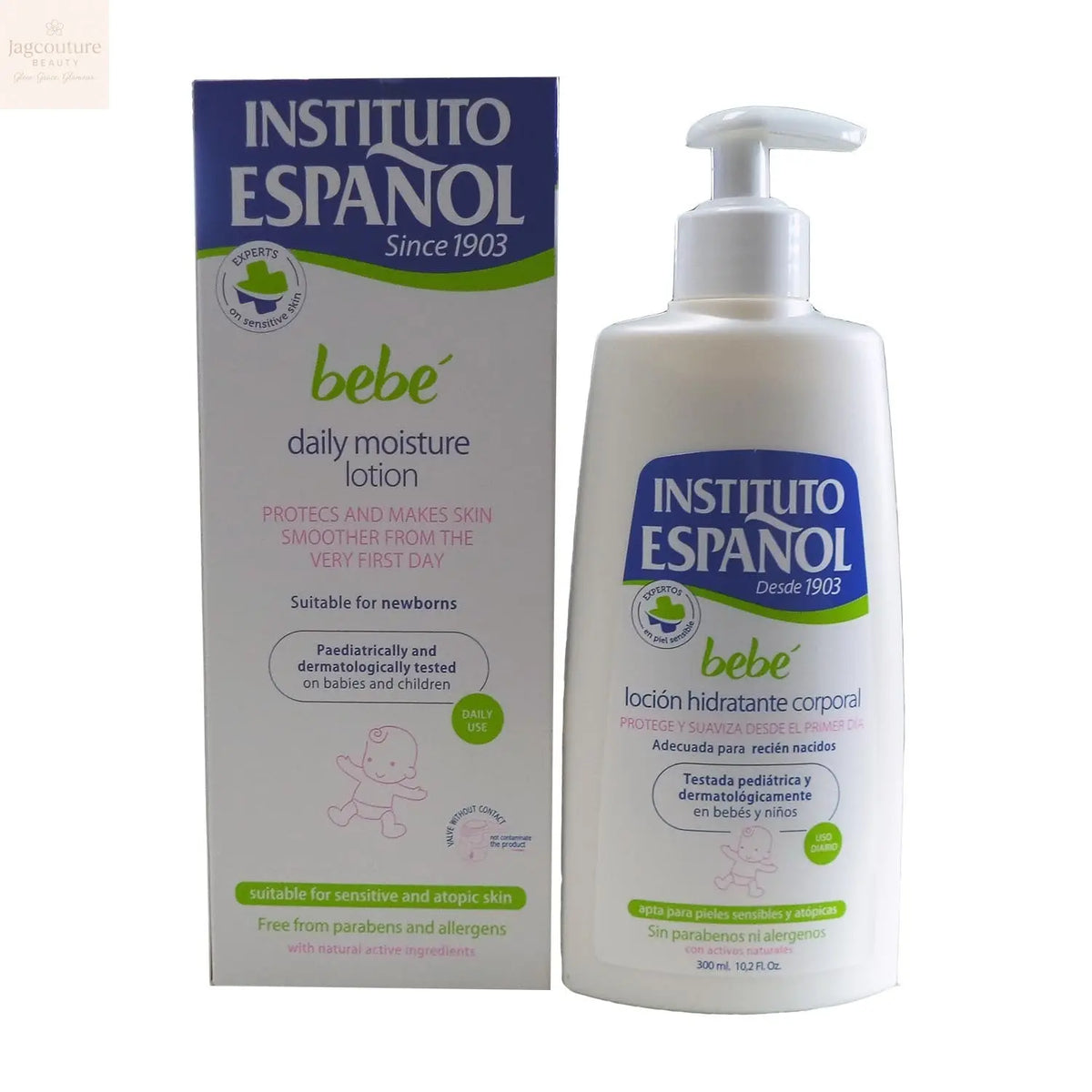 Lotion corporelle INSTITUTO ESPAÑOL BEBE 300 ml