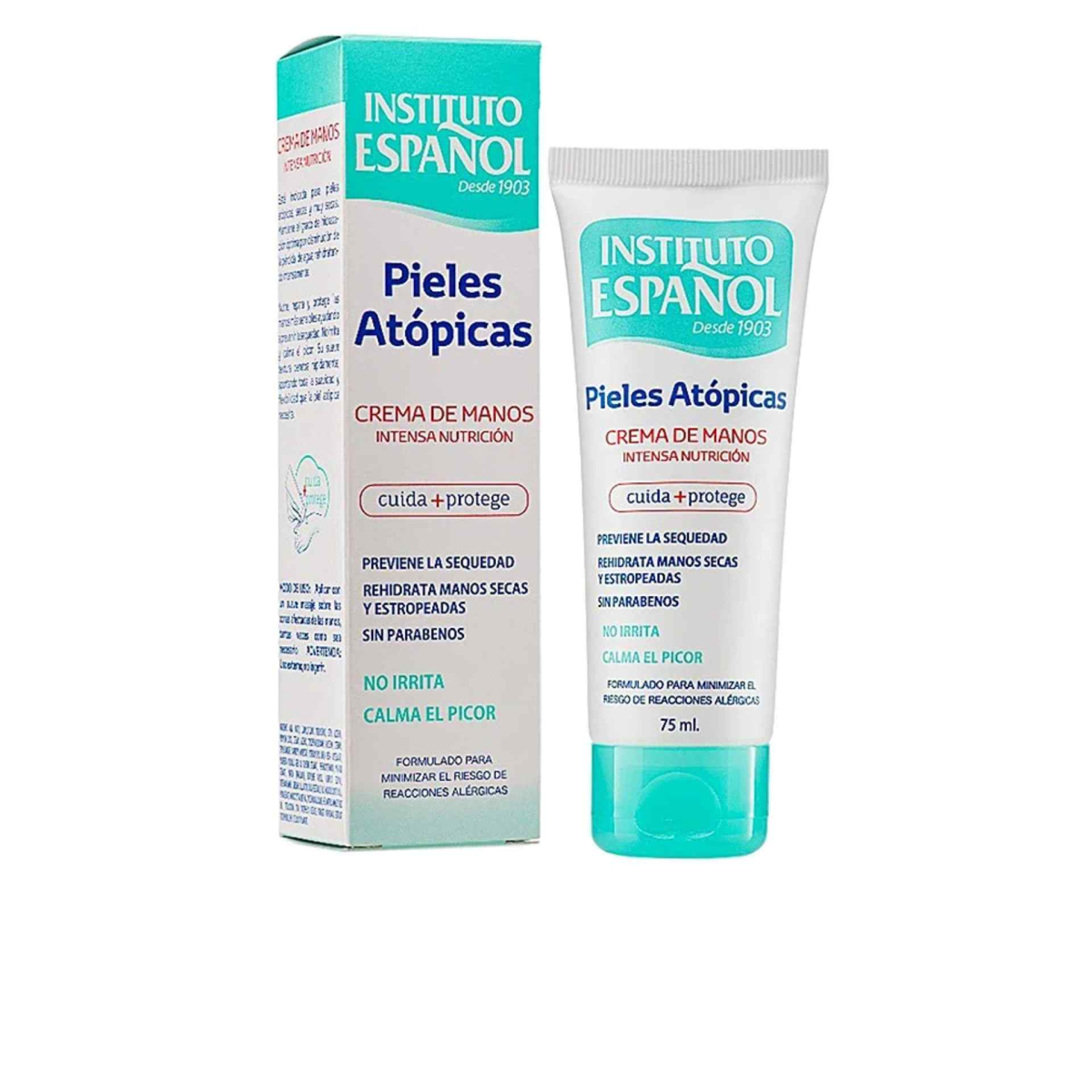 INSTITUTO ESPAÑOL PIEL ATÓPICA crème mains nutrition intense 75 ml