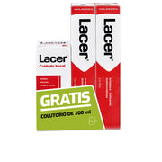 LACER TOOTHPASTE PACK 2 x 125 ml + mouthwash 200 ml