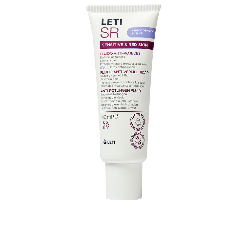 LETI PHARMA LETISR SENSITIVE &amp; RED SKIN anti-redness fluid 40 ml