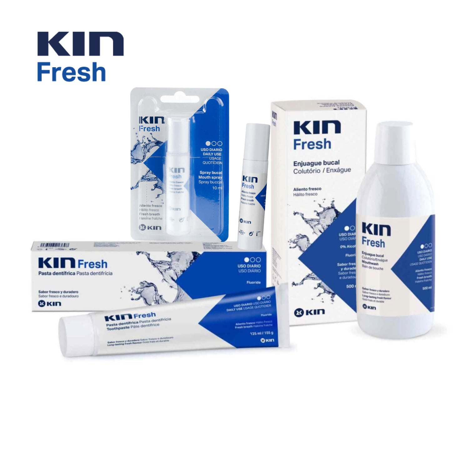 Dentifrice KIN FRESH haleine fraîche 125 ml