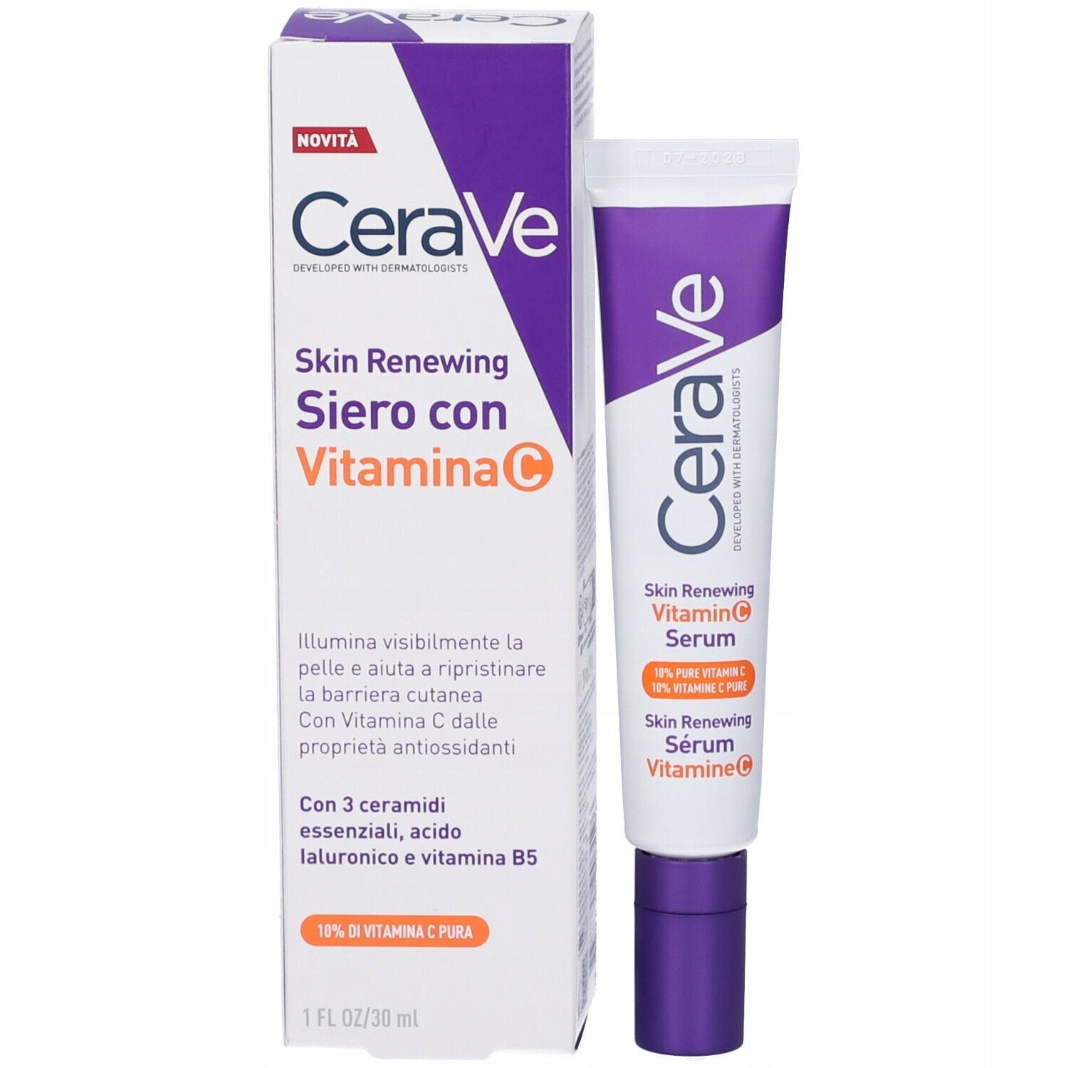 CERAVE SIERO VISO RINNOVATORE con vitamina C 30 ml
