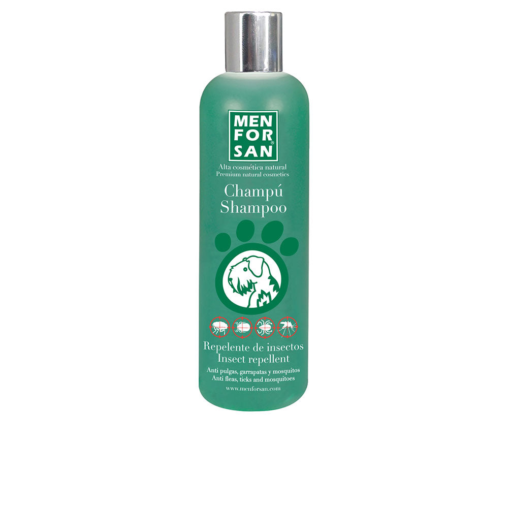 MEN FOR SAN CHAMPÚ PERRO repelente de insectos con citronela 300 ml