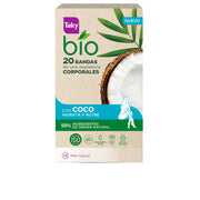 TAKY BIO COCO depilatory body wax strips 20 units