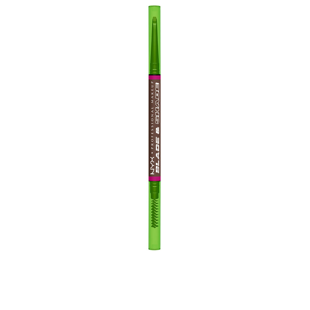 NYX PROFESSIONAL MAKE UP BLADE &amp; SHADE NANO eyebrow pencil #09-Brunette 1 unit