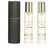 CHANEL ALLURE HOMME SPORT travel spray and two refills 3 x 20 ml