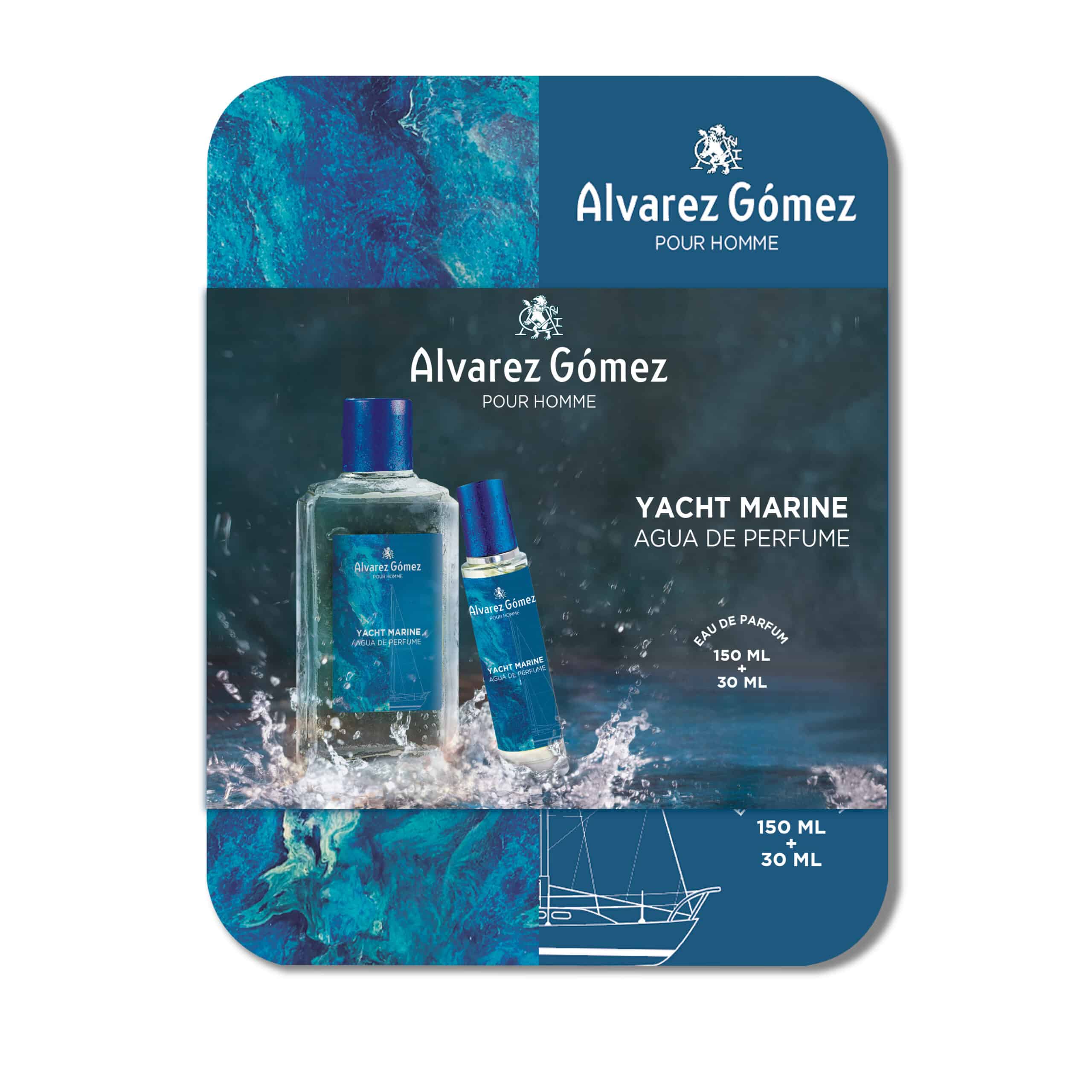 ALVAREZ GOMEZ YACHT MARINE LOT 2 pcs
