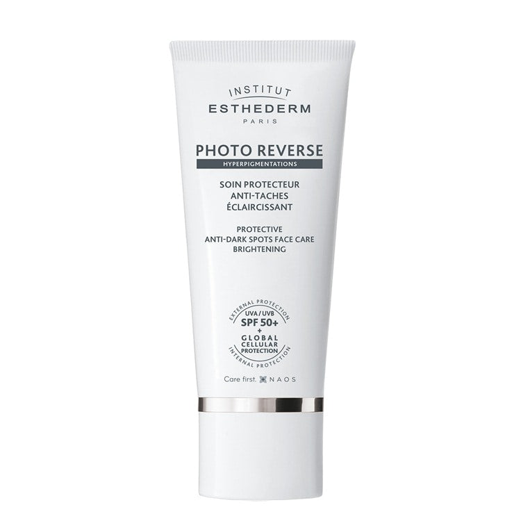 INSTITUT ESTHEDERM PHOTO REVERSE trattamento viso protettivo illuminante antimacchia SPF50+ 50 ml