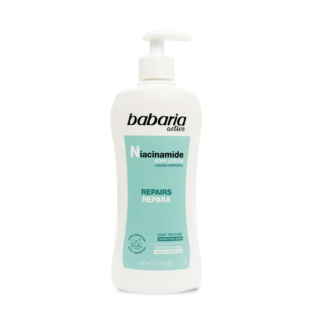 BABARIA NIACINAMIDE body lotion 400 ml
