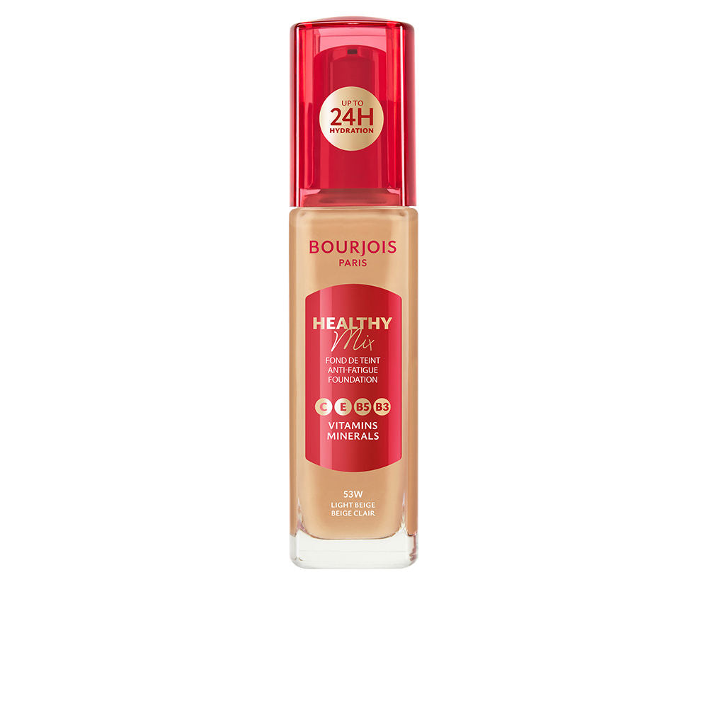 BOURJOIS HEALTHY MIX makeup base #53W-Light Beige 30ml 