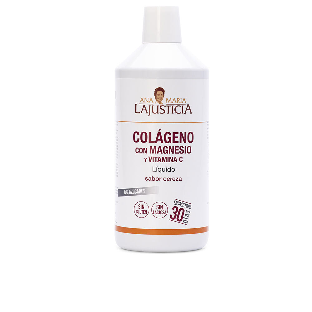 ANA MARIA LAJUSTICIA COLLAGEN WITH MAGNESIUM + VITAMIN C #cherry 1000 ml