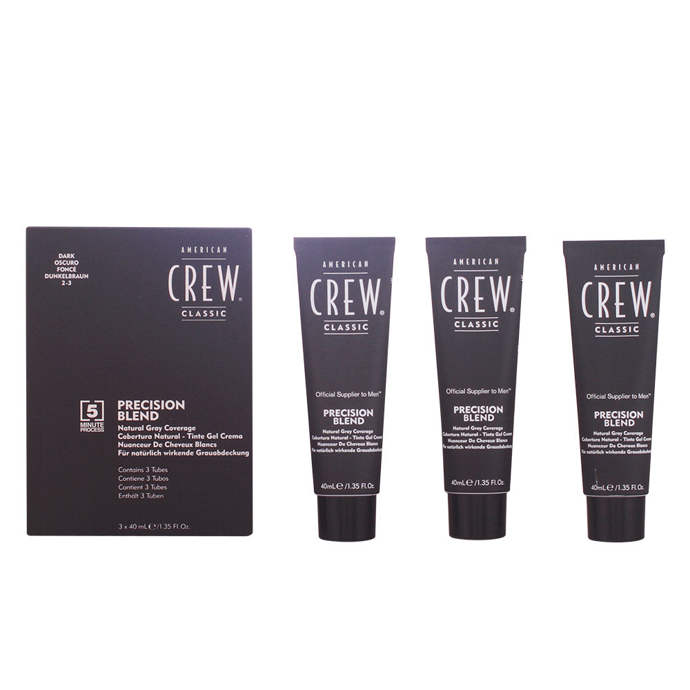 AMERICAN CREW PRECISION BLEND set #2-3 dark 