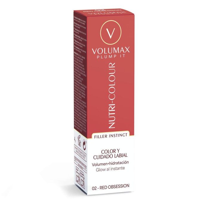 VOLUMAX PLUMP IT NUTRI-COLOUR trattamento labbra anti-età #02-Red Obsession 4 gr