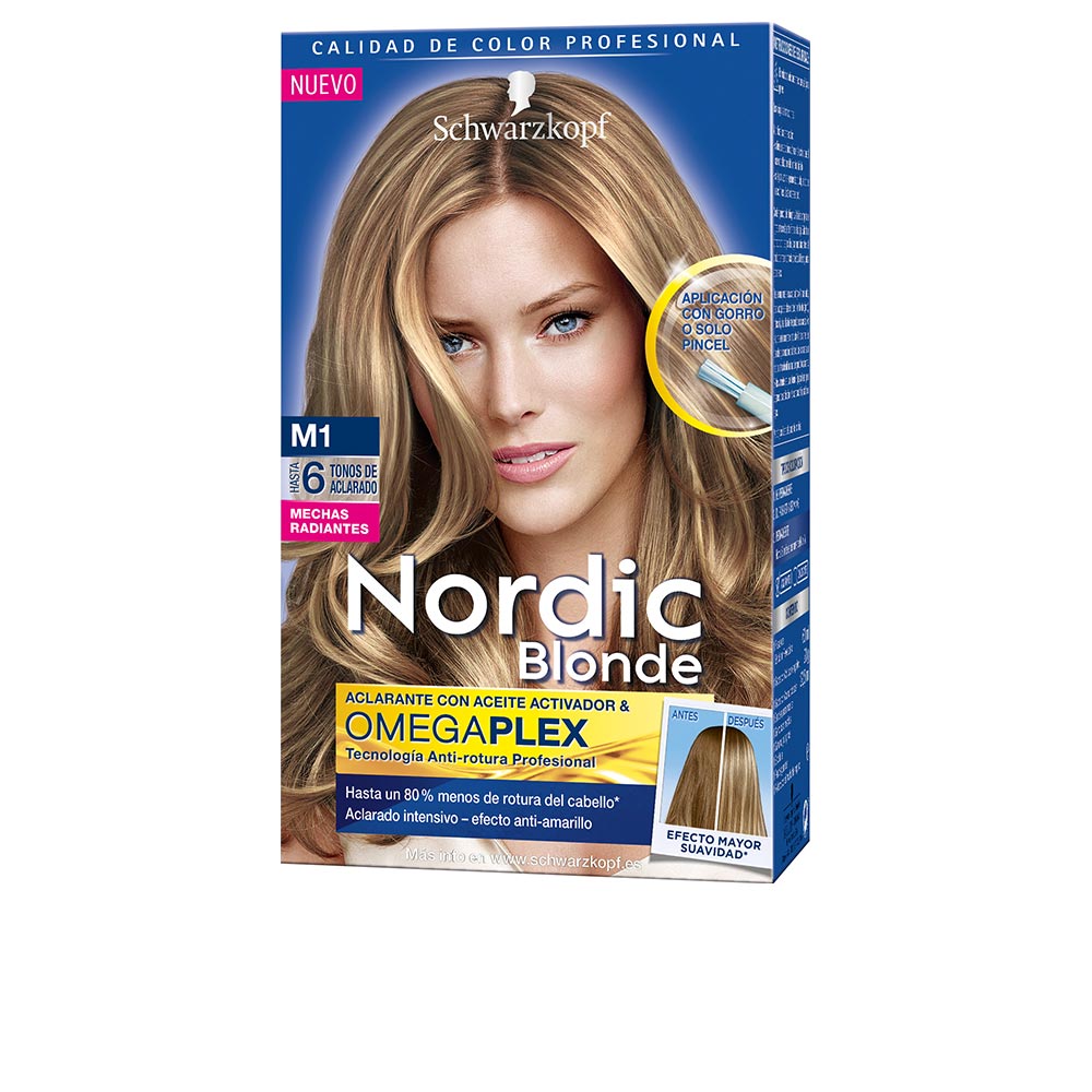 SCHWARZKOPF MASS MARKET NORDIC BLONDE M1 radiant highlights 1 u