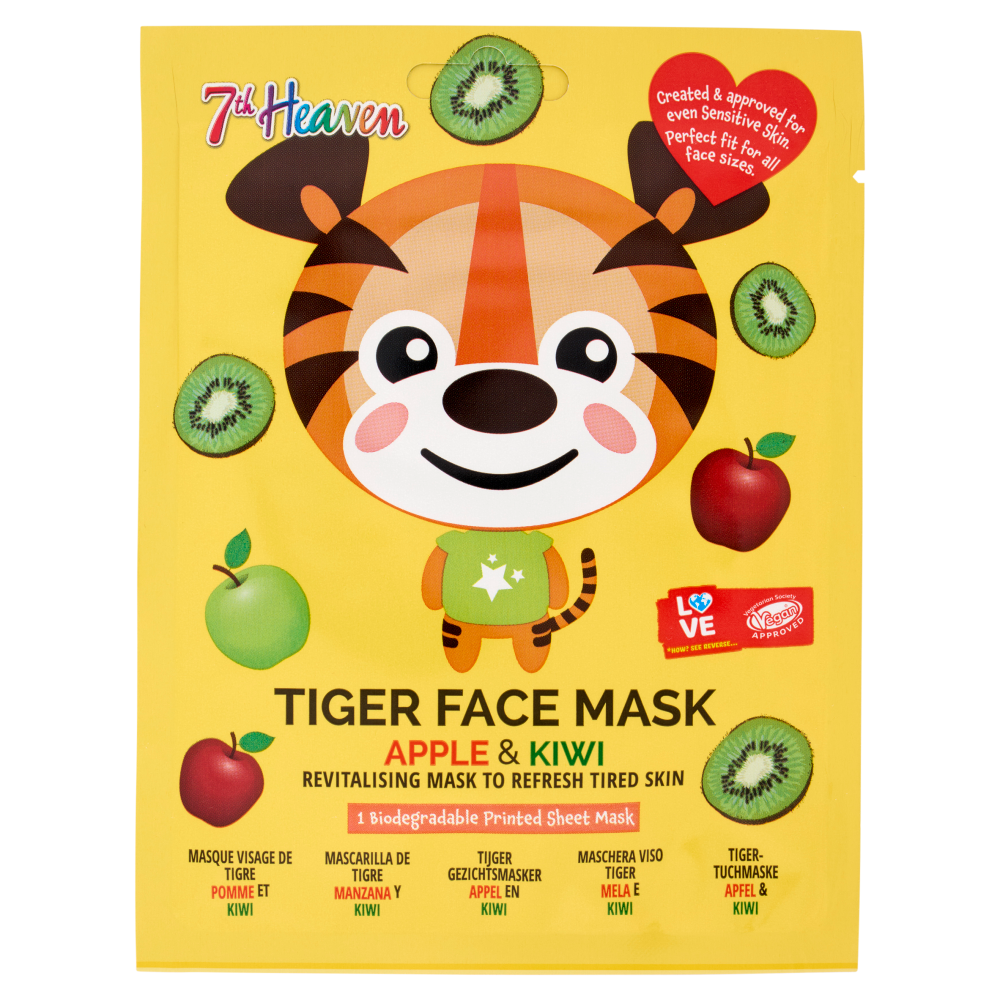 7TH HEAVEN ANIMAL TIGER face mask 1 u