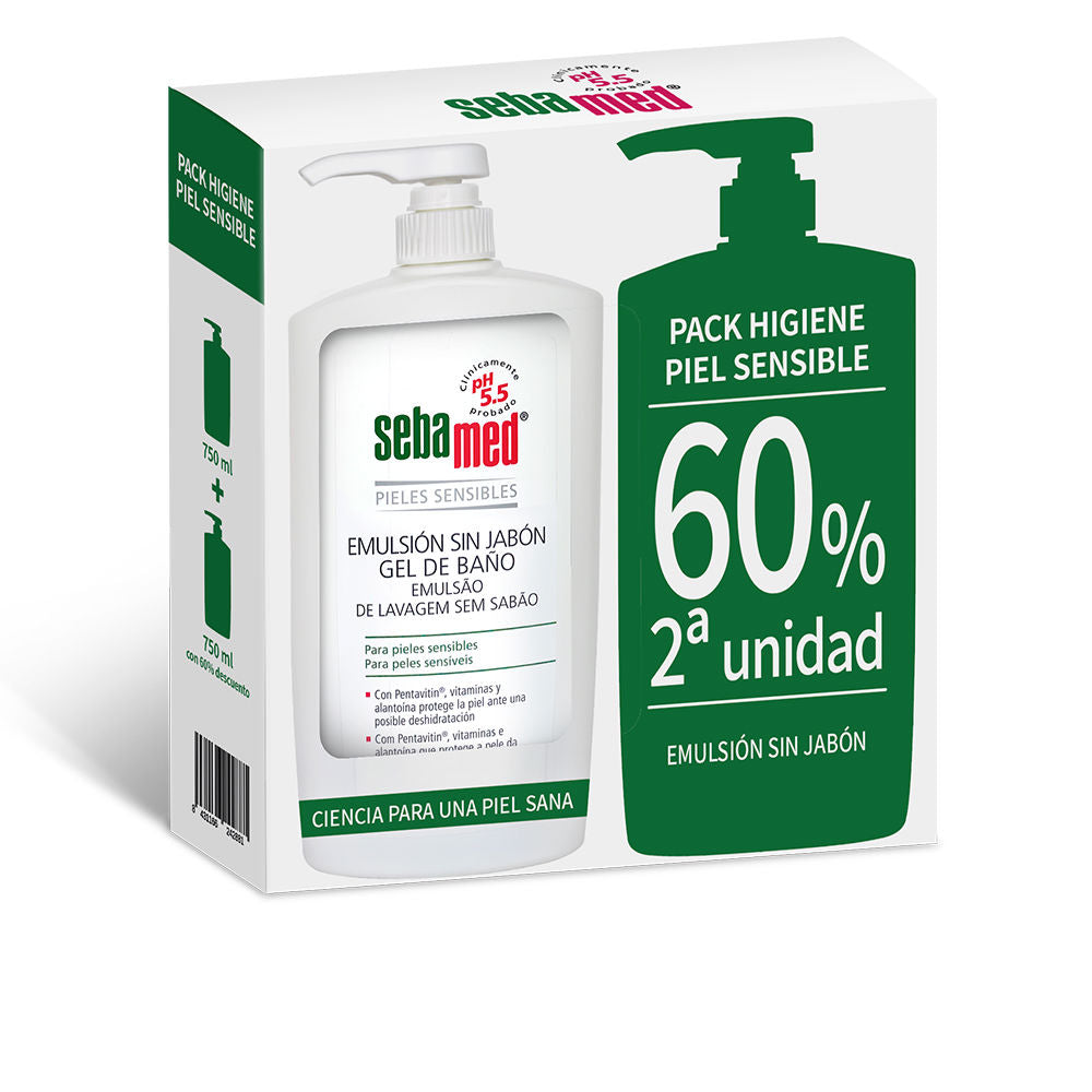 SEBAMED EMULSION WITHOUT SOAP bath gel 2 x 750 ml