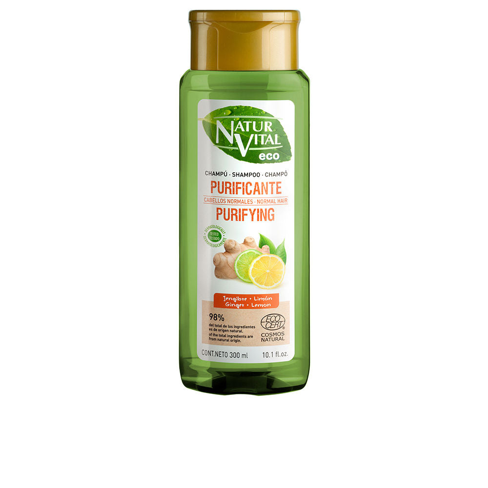 NATUR VITAL ECO PURIFYING ginger and lemon shampoo 300 ml