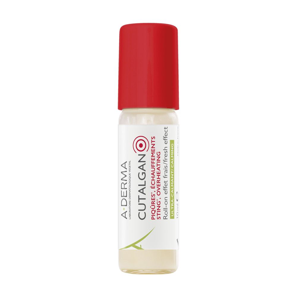 A-DERMA CUTALGAN roll-on ultra-soothing refreshing effect 10 ml