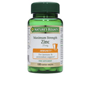 NATURE'S BOUNTY ZINC 25 mg coated tablets 100 units