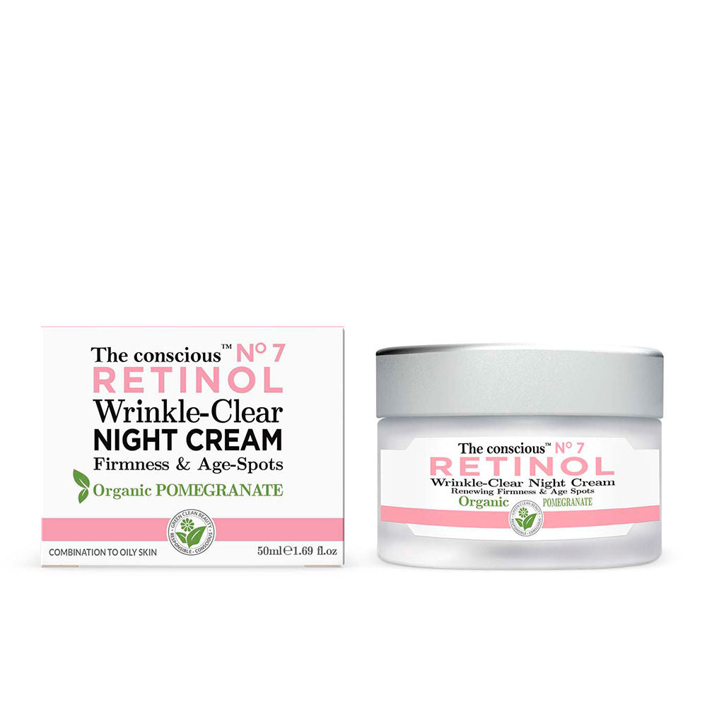THE CONSCIOUS™ RETINOL wrinkle-clear night cream organic pomegranate 50 ml
