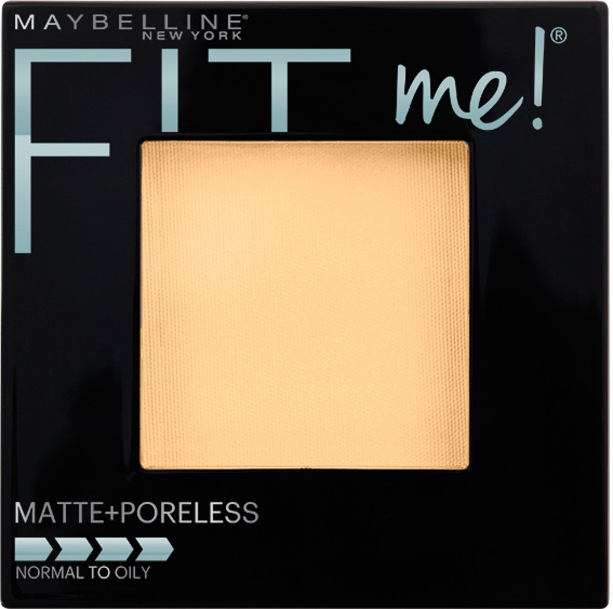 MAYBELLINE FIT ME MATTE+PORELESS cipria compatta #105-natural 8,5 gr
