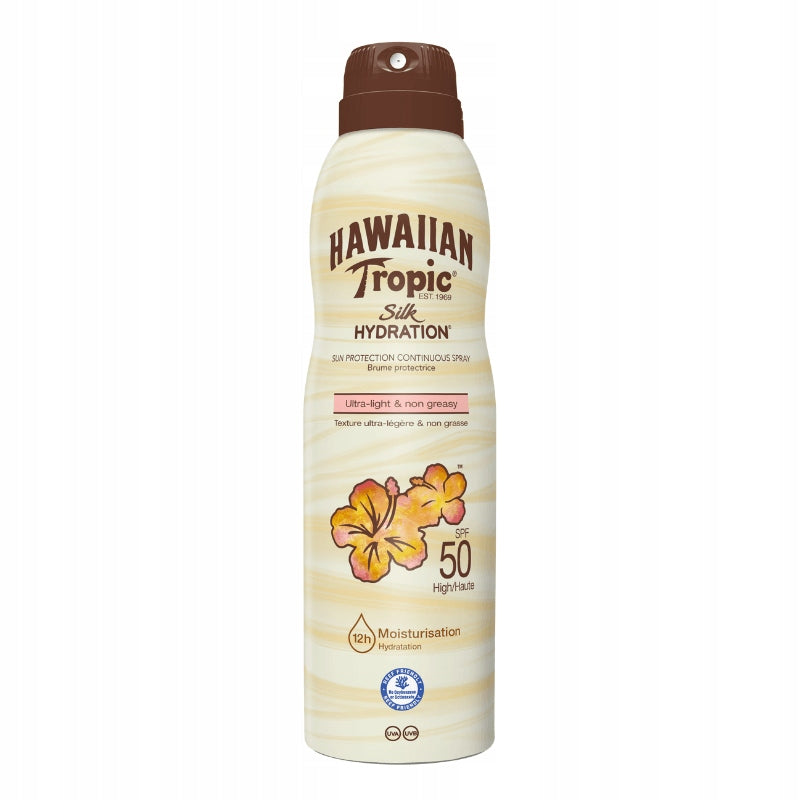 HAWAIIAN TROPIC SILK HYDRATION air soft SPF50 spray 220 ml